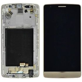 LG G3 Mini D723 Dokunmatik Siyah Çıtalı Lcd Ekran