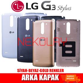 Lg G3 Stylus D690 Beyaz Arka Kapak