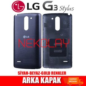 Lg G3 Stylus D690 Beyaz Arka Kapak