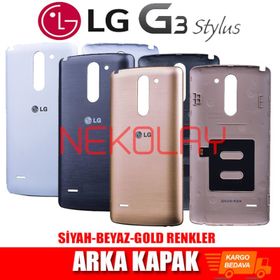 Lg G3 Stylus D690 Beyaz Arka Kapak