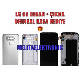 LG G5 H850 Dokunmatik Siyah Çıtalı Lcd Ekran