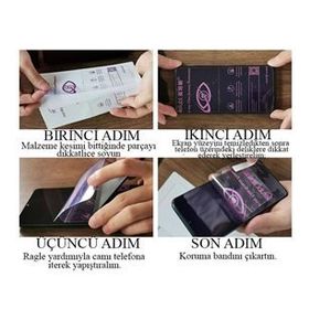 LG K10 2017 Nano Cam Cep Telefonu Ekran Koruyucusu