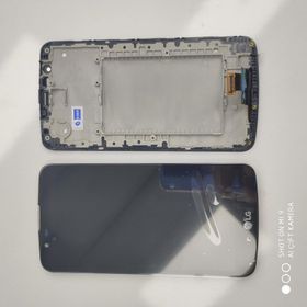 LG K10 K430 Dokunmatik Siyah Çıtalı Lcd Ekran