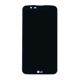 LG K10 K430 Dokunmatik Siyah Çıtalı Lcd Ekran