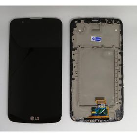 LG K10 K430 Dokunmatik Siyah Çıtalı Lcd Ekran