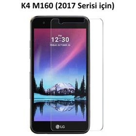 LG K4 2017 M160 Temperli Ekran Koruyucu Uyumlu Kırılmaz Cam