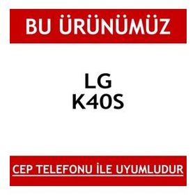 LG K40S Temperli Ekran Koruyucu Uyumlu Kırılmaz Cam