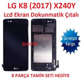 LG K8 2017 X240Y Dokunmatik Çıtalı Lcd Ekran
