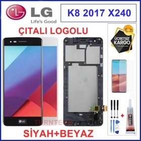 LG K8 2017 X240Y Dokunmatik Çıtalı Lcd Ekran