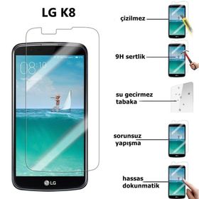 LG K8 Glass Kırılmaz Cam Koruyucu