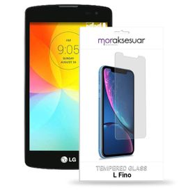 LG L Fino Temperli Ekran Koruyucu Uyumlu Kırılmaz Cam