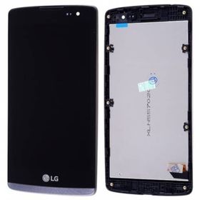 LG Leon H324 Dokunmatik Siyah Çıtalı Lcd Ekran