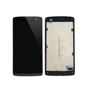 LG Leon H324 Dokunmatik Siyah Çıtalı Lcd Ekran