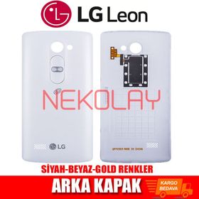 Lg Leon H324 Siyah Arka Kapak