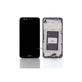 LG M250 K10 2017 Dokunmatik Siyah Çıtalı Lcd Ekran