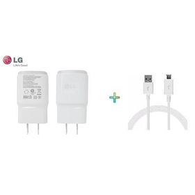 LG MCS-04ED-B Beyaz Şarj Aleti Cihazı ve Data Kablosu
