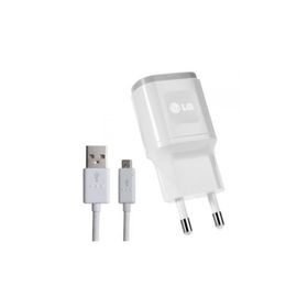 LG MCS-04ED-B Beyaz Şarj Aleti Cihazı ve Data Kablosu