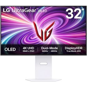 LG UltraGear 32GS95UV-W 32 inç 480Hz 0.03ms OLED 4K Oyuncu Monitörü