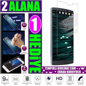 LG V10 Şeffaf Temperli Ekran Koruyucu Uyumlu Kırılmaz Cam