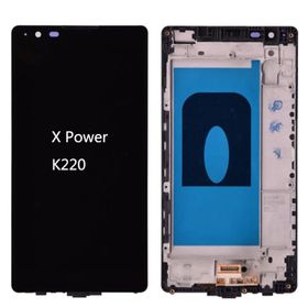 LG X Power K220 Dokunmatik Siyah Çıtalı Lcd Ekran