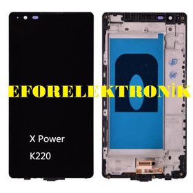 LG X Power K220 Dokunmatik Siyah Çıtalı Lcd Ekran