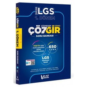 LGS 1. Dönem Çözgir Soru Bankası İcat Yayınları