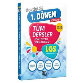 LGS 1. Dönem Video Çözümlü Tüm Dersler Soru Bankası-Evrensel İletişim Yayınları