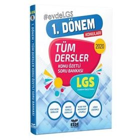 LGS 1. Dönem Video Çözümlü Tüm Dersler Soru Bankası-Evrensel İletişim Yayınları