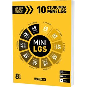 LGS 2023 8.Sınıf LGS 10 Oturumda Mini Hız Yayınları