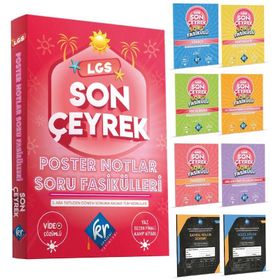Lgs 4. Çeyrek Poster Notlar Soru Fasikülleri - Kr Akademi