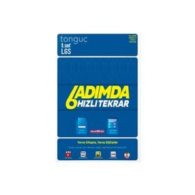 LGS 6 Adımda Hızlı Tekrar - Tonguç Yayınları
