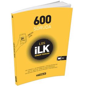 LGS 600 Soruda İlk Dönem Tekrarı Hız Yayınları