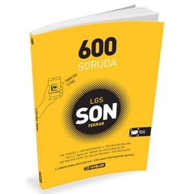 LGS 600 Soruda Son Tekrar - Hız Yayınları