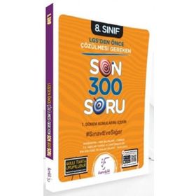 LGS 8.Sınıf 1. Dönem 10 Deneme Sınavı - Karekök Yayınları