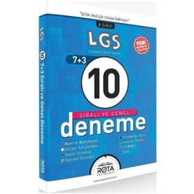 LGS 8. Sınıf 10 Deneme - Rota Yayınları
