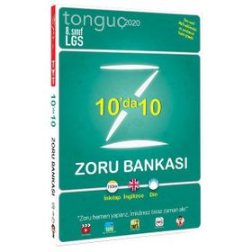 LGS 8. Sınıf 10'da 10 Zoru Bankası Tonguç Akademi