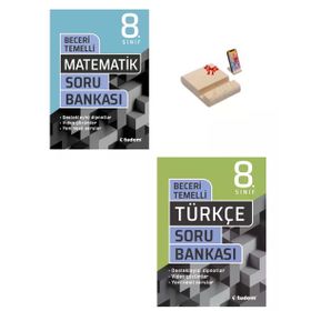 LGS 8. Sınıf Beceri Temelli Matematik ve Türkçe Soru Bankası