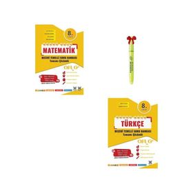 LGS 8. Sınıf Beceri Temelli Matematik ve Türkçe Soru Bankası