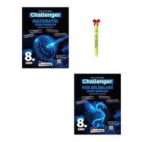 LGS 8. Sınıf Challenger Matematik Fen Bilimleri Soru Bankası