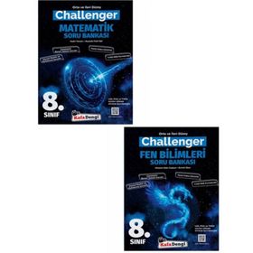 LGS 8. Sınıf Challenger Matematik Fen Bilimleri Soru Bankası