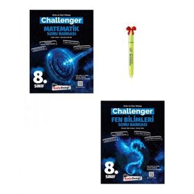 LGS 8. Sınıf Challenger Matematik Fen Bilimleri Soru Bankası