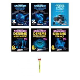LGS 8. Sınıf Challenger Matematik Fen Bilimleri Türkçe Soru Bankası ve Deneme