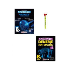 LGS 8. Sınıf Challenger Matematik Soru Bankası ve Matematik Deneme