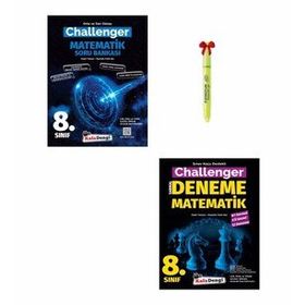 LGS 8. Sınıf Challenger Matematik Soru Bankası ve Matematik Deneme