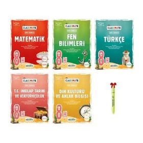 LGS 8. Sınıf Classmate Matematik Fen Bilimleri Türkçe İnkılap Din Soru Bankası