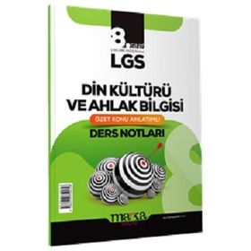 LGS 8. Sınıf Din Kültürü ve Ahlak Bilgisi Özet Konu Anlatımlı Ders Notları - Marka Yayınları