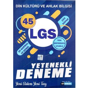 LGS 8. Sınıf Din Kültürü Ve Ahlak Bilgisi Yetenekli Soru Bankası Ddy Yayınları