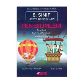 LGS 8.Sınıf Fen Bilimleri Soru Bankası Esen Yayıncılık