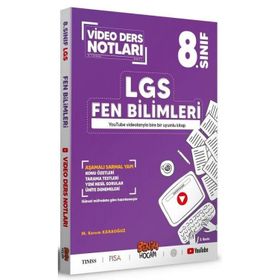 Lgs 8. Sınıf Fen Bilimleri Video Ders Notları Benim Hocam Yayınları