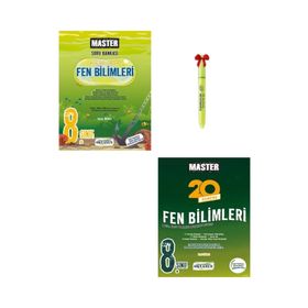 LGS 8. Sınıf Master Fen Soru Bankası ve Master Fen Deneme